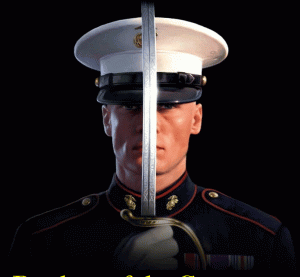 picture of a marine